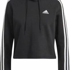 Nouveau ???? SWEAT CAPUCHE Multisport Femme ADIDAS 3S FT CRO ????
