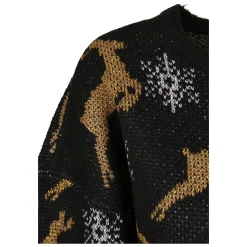 Top 10 ???? Mode- Lifestyle Femme Urban Classics Sweatshirt Femme Urban Classics Oversized ❄ Christmaser NOIR ????