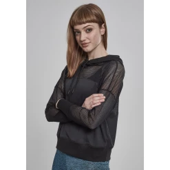 Meilleure affaire ???? Mode- Lifestyle Femme Urban Classics Sweatshirt Femme Urban Classic Mesh NOIR ???? -PUMA Shop 69f10dfdcd3440c091d7fbd4f975cd3a