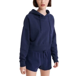 Sortie ???? Mode- Lifestyle Femme Superdry Superdry Indie Sweat Cap Femme BLEU ????